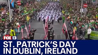 Hundreds of thousands gather in Dublin for St. Patrick's Day parade