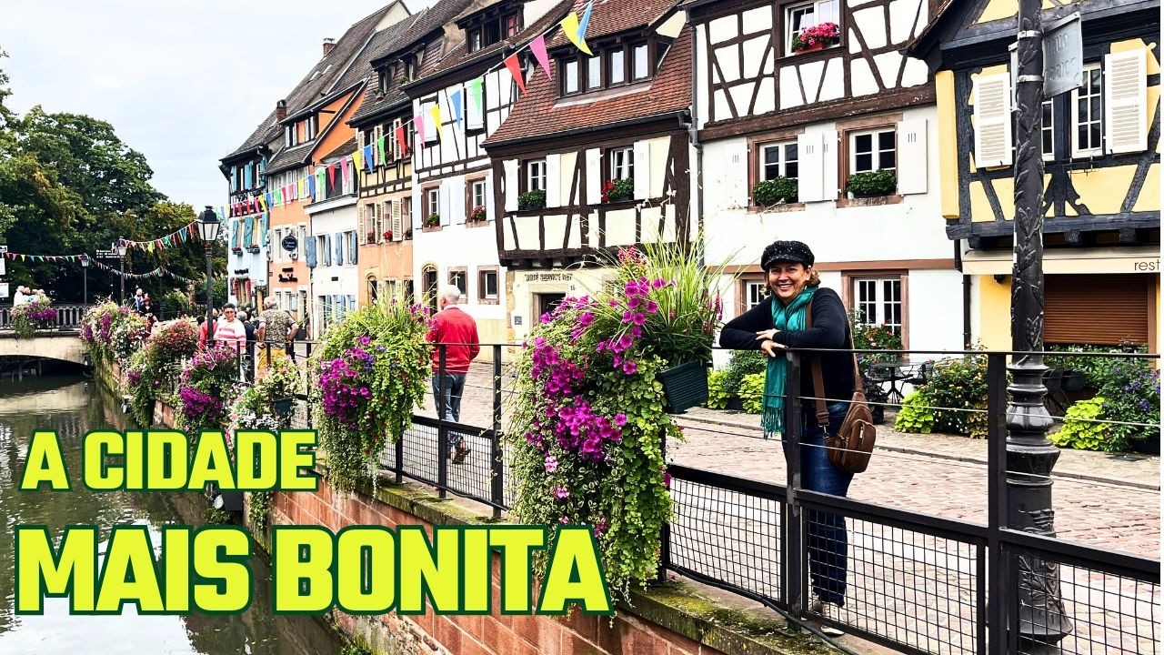 CHEGAMOS à FRANÇA! COLMAR e a 