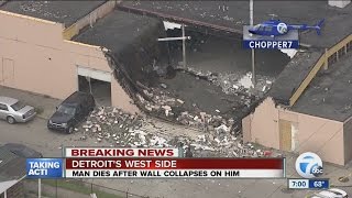 Man killed in partial building collapse