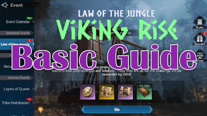 VIKING RISE New Events With Surprising Rewards. How To Complete Events  Quickly#viral #gaming #share 