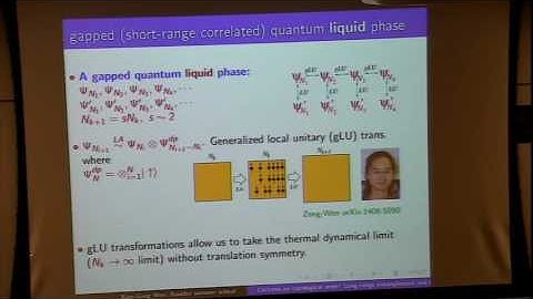 Theory of topological order I -- Xiao-Gang Wen
