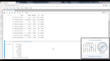 Python pandas extracting day dayofyear weekof year leap year from date columns