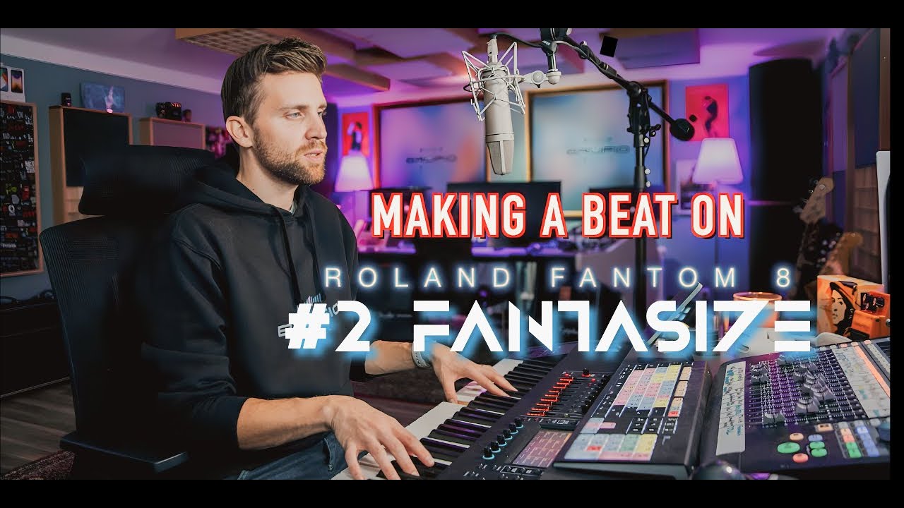 Making Roland Fantom Making A Beat On The Roland Fantom 8