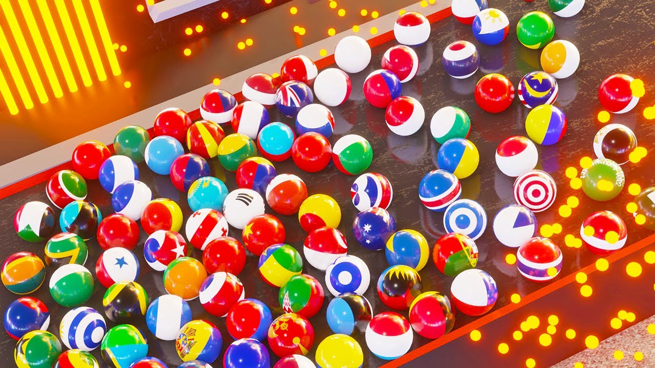 Marble Race World Cup 2022 (100 Countries) YouTube