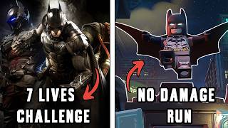 NEW STREAM SETUP - Arkham 7 lives challenge and LEGO Batman No Damage Run!