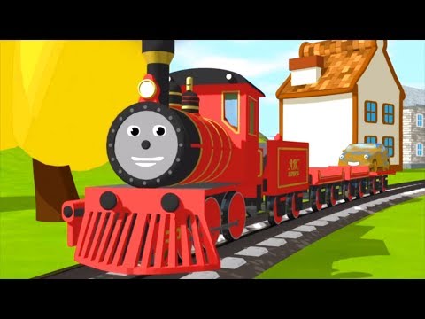 Dessin animé éducatif pour enfants. Apprendre les couleurs en français. Shawn le Train