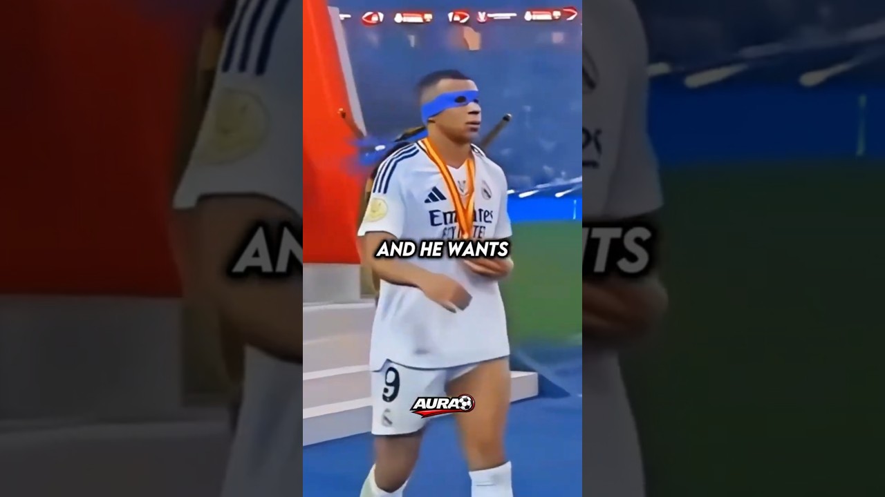 Why does MBAPPE wear a MASK? 🤔