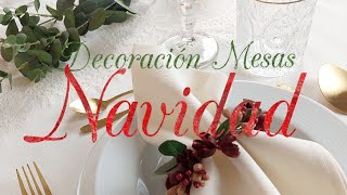 ⭐️ Decoración navideña | Christmas table decorations