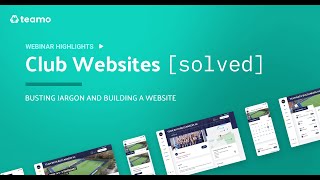 Webinar: Club Websites [Solved] screenshot 2