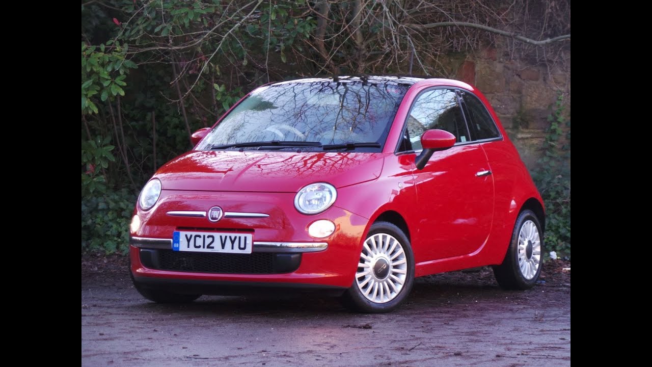 12 12 Fiat 500 0 9 Twinair Lounge 3dr In Red Youtube