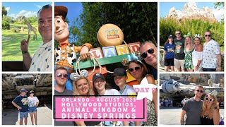 Orlando 2023 | Day 9- Hollywood Studios & Animal Kingdom | Disney-Universal-Disney Wish | WDW VLOG