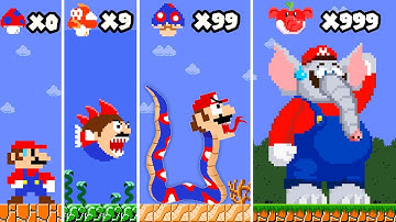 Whaf If Every Seed Makes Mario Becomes Animals? | ADN MARIO GAME