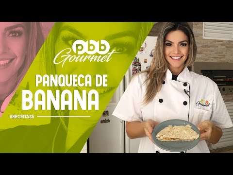 PBB Gourmet #35 - Panqueca de Banana (Pré-Treino)