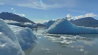 Iceberg Drone Footage