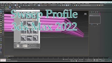Sweep profile 3ds Max 2022 (Download - install - Run)