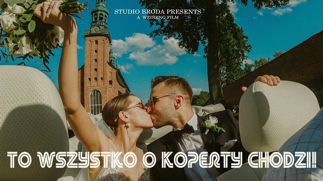 To wszystko o koperty chodzi! | Szalony ślub Karoliny i Filipa | Studio Broda
