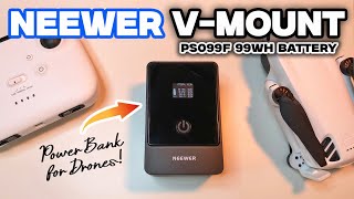 NEEWER PS099F V-MOUNT BATTERY - Charge your drone batteries with this!