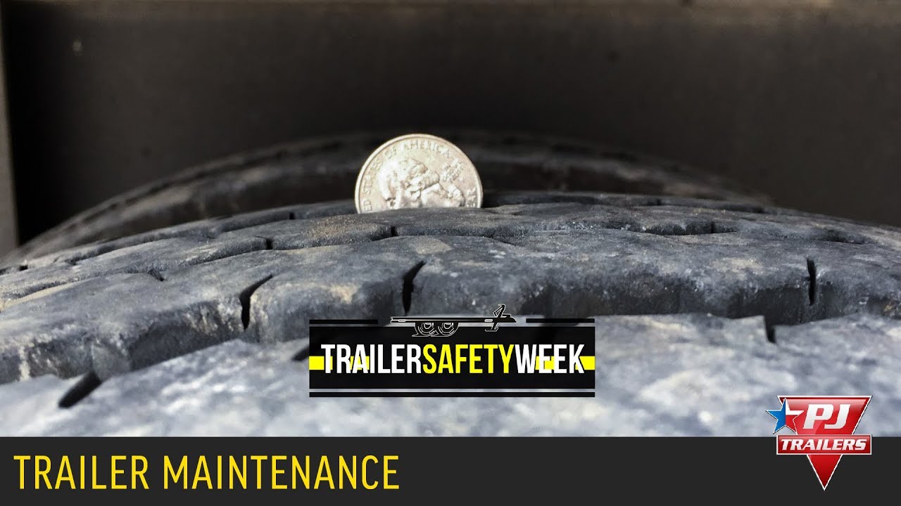 Trailer Maintenance - NATM’s Trailer Safety Week - YouTube PJ Trailers