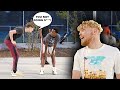 My Brother Kept Talking S*** & Tried To Fight Trash Talkers! 5v5 Park Basketball!