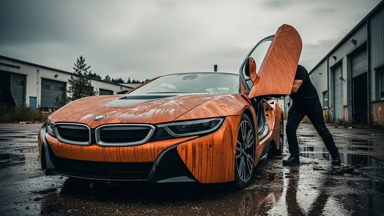 ASMR Car Restoration! Full Restoration 2015 BMW i8 Burnt New