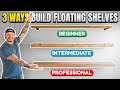 3 Ways to Build Floating Shelves