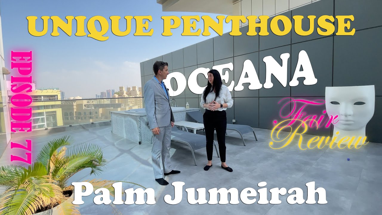 Unique luxury penthouse in Oceana Palm Jumeirah Dubai