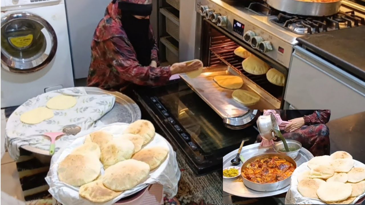 #العيش المرحرح المنفوخ للمبتدئين بدون رح ولا مطرحه وفي فرن البوتاجاز مافيش أسهل من كدا اقسم بالله