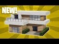 Minecraft : How To Build a Small Modern House Tutorial (#12)