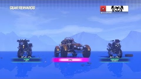 Opening Gear Crates In ONRUSH