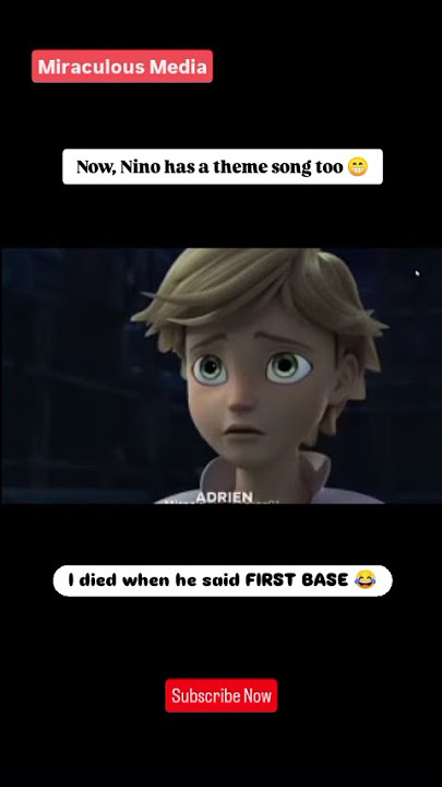 NINO'S THEME SONG 😂🐢 #trending #viral #miraculous #funny #shorts Credits : @MiraculousMemes1