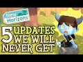 Animal Crossing New Horizons: 5 UPDATES We Will NEVER Get (feat. CROSSING CHANNEL)