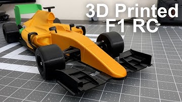 3D Printed F1 RC Car