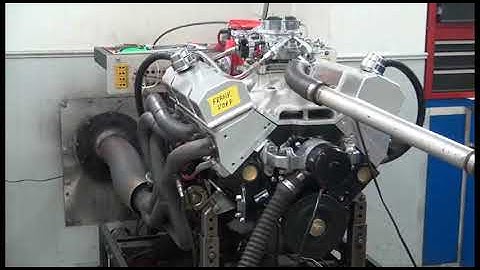 SBC 542HP 383 ENGINE DYNO RUN FOR FRANK POPP BY WHITE PERFORMANCE AND MACHINE
