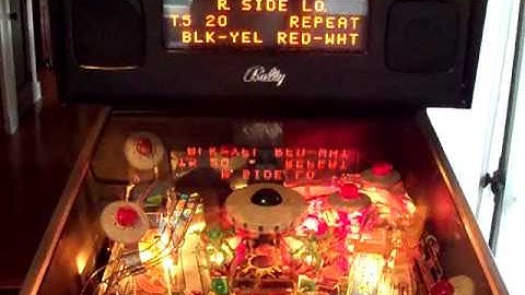 Attack from Mars Pinball - Strobe and Space Ship