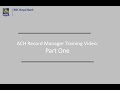 ACH Record Manager Part One