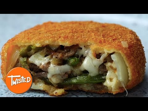 How To Make Philly Cheesesteak Onion Rings  Stuffed Onion Rings  Party Appetizers  Twisted