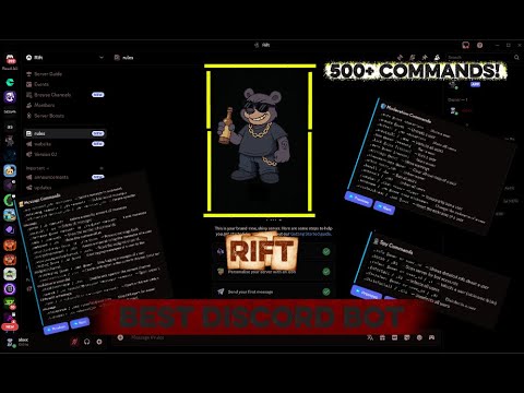 Rift - Discord Bot [Spy, spam, nuke, and more!] 🔥 - YouTube