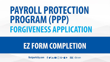 7  PPP App Process -   EZ Form Completion