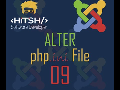 09 Alter php ini File Joomla Tutorial