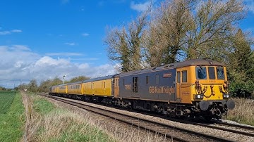 Top and Tail Class 73 - GBRf 73965 