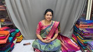 shubham paithani live | shubham paithani yeola | soft silk collections 😍😍😍 screenshot 5