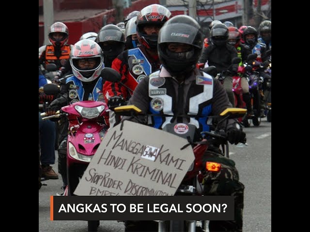 House approves bill legalizing Angkas, motorcycle taxis class=