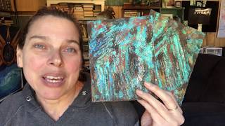 4.30.2020 Rust Effect Paste, Art Extravagence Finnabair, April project