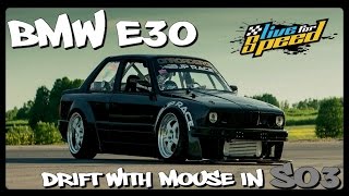 LFS - XRT BMW E30 drift com mouse na SO3