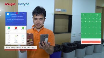 Reyee RAP2200(E) Test Video Layer-3 Roaming