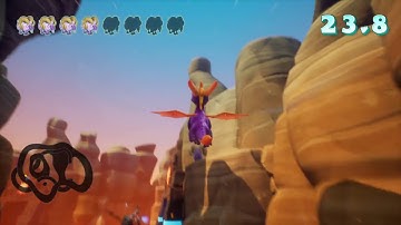 Canyon Speedway 100% walkthrough - Spyro Reignited Trilogy