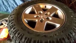 Jeep WK Wheel Spacers + 2014 JK Wheels Install