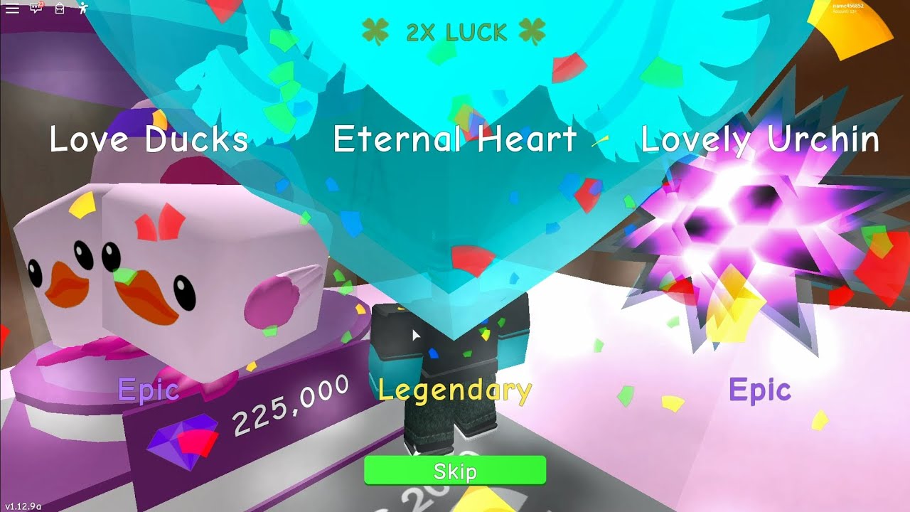 Hatching 2 Eternal Heart Bubble Gum Simulator Youtube - roblox bubble gum simulator eternal heart