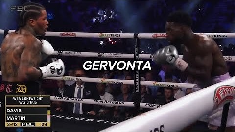 GERVONTA 🥊// PESO PLUMA