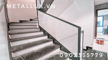 Review lan can cầu thang cnc #metallux #lancancauthangcnc